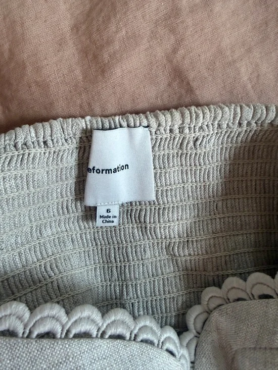 Reformation simmie linen top - Picture 7 of 7